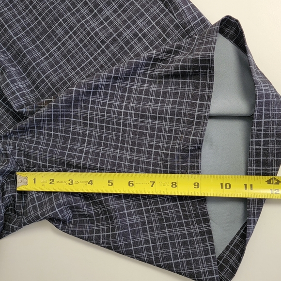 Grand Slam Performance Mens Size 40 Small-Plaid Wicking Stretch 360 Golf Shorts - Picture 13 of 13